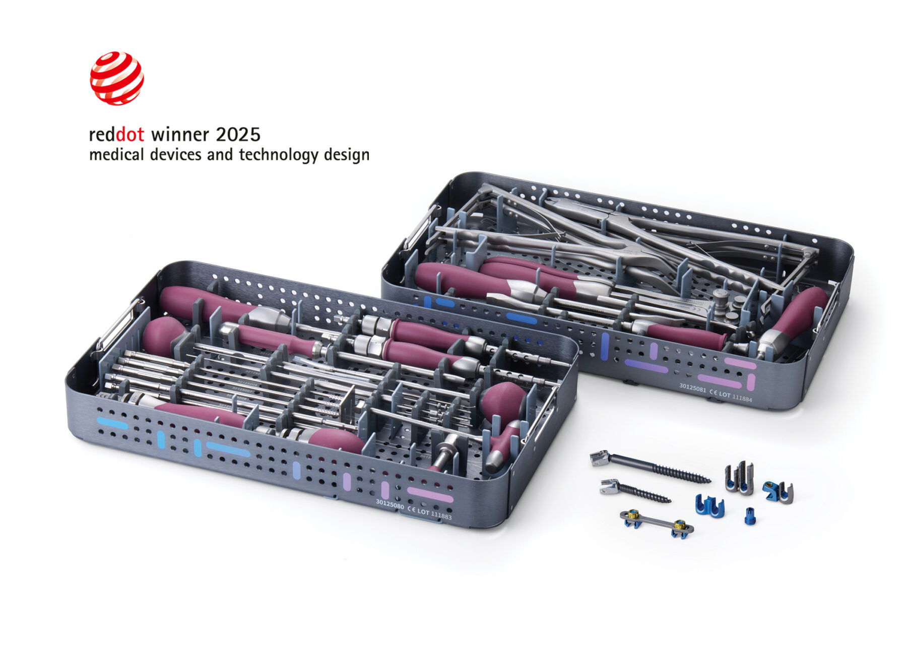 Zeus Spinal System recognised with Red Dot Product Design Award 2025